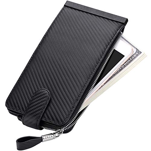 Huztencor RFID Wallet Women Large Size Bifold Multi Card Wallet Case with Zipper Pocke Credit Card Holder for Women4
