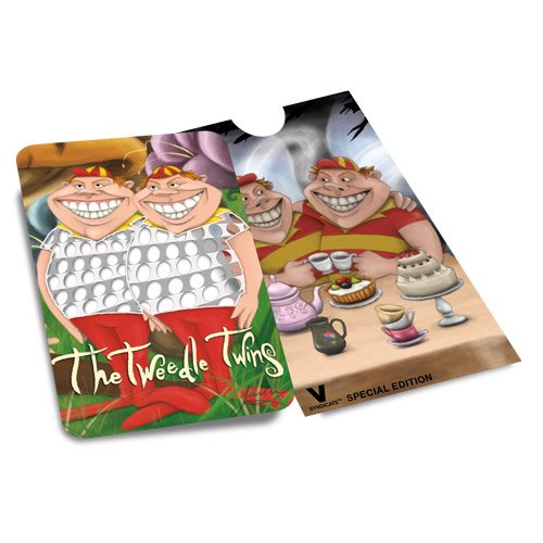 Cartão de moagem / Grinder plano The V Syndicate (Tweedly Twins)