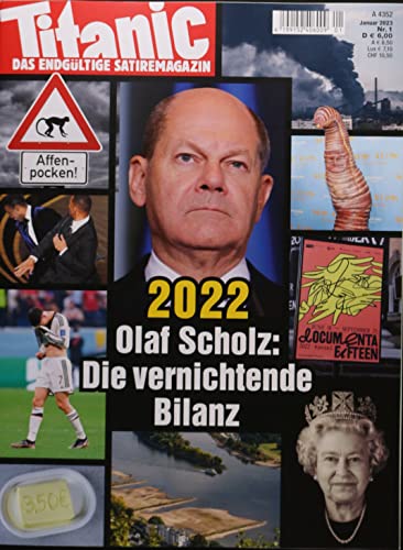 Cover of Titanic, Januar 2023