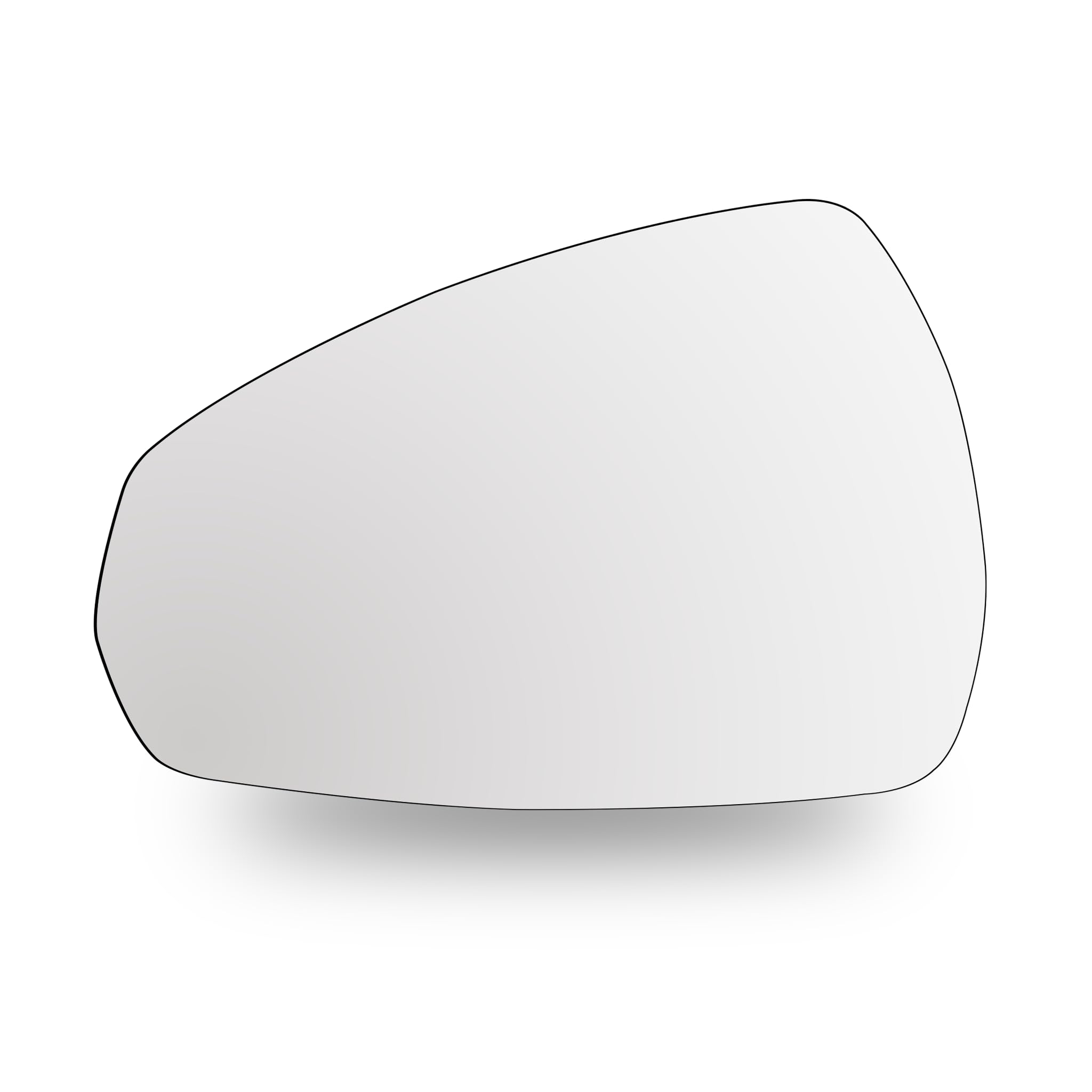 Left Side Rear View Mirror Glass for AUDI A3 8V (2014-2020) with Plastic Frame-image-5