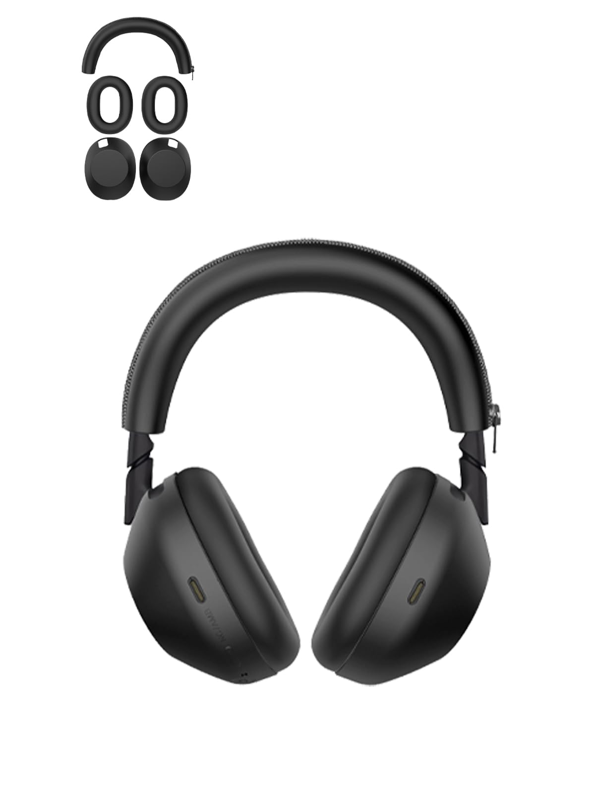 for Sony WH-1000XM6 Wireless Noise Canceling Headphones Case,WUNIAK Ear Caps Cover/Headband Cover for Life Sony WH-1000XM6,Anti-Scratch Accessories