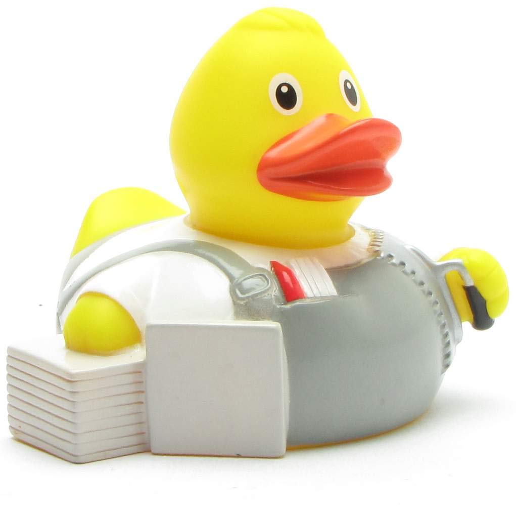 Duckshop Vinyl Rubber Duck, 8 cm, 18 months and above