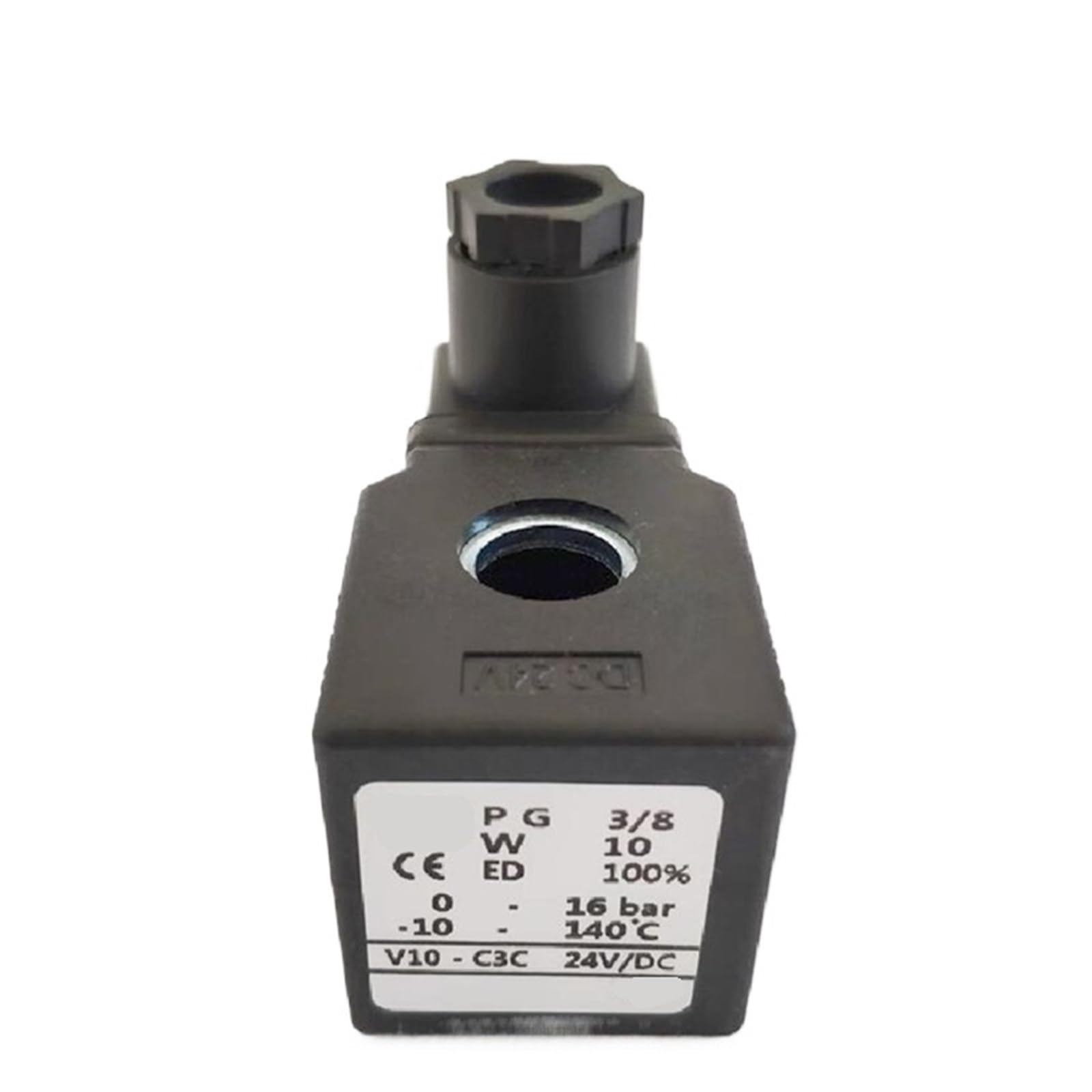 Miizoo Ac220v Zone Valve Solenoid Valve，Solenoid Coil Pg3/8 V10-C3c Dc24v(Dc24v)(Ac220v)