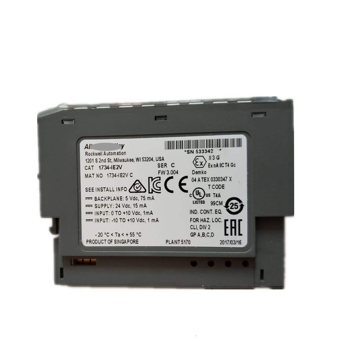 1734-IE2V Input Module 1734IE2V PLC Module Sealed in Box 1 Year Warranty Fast