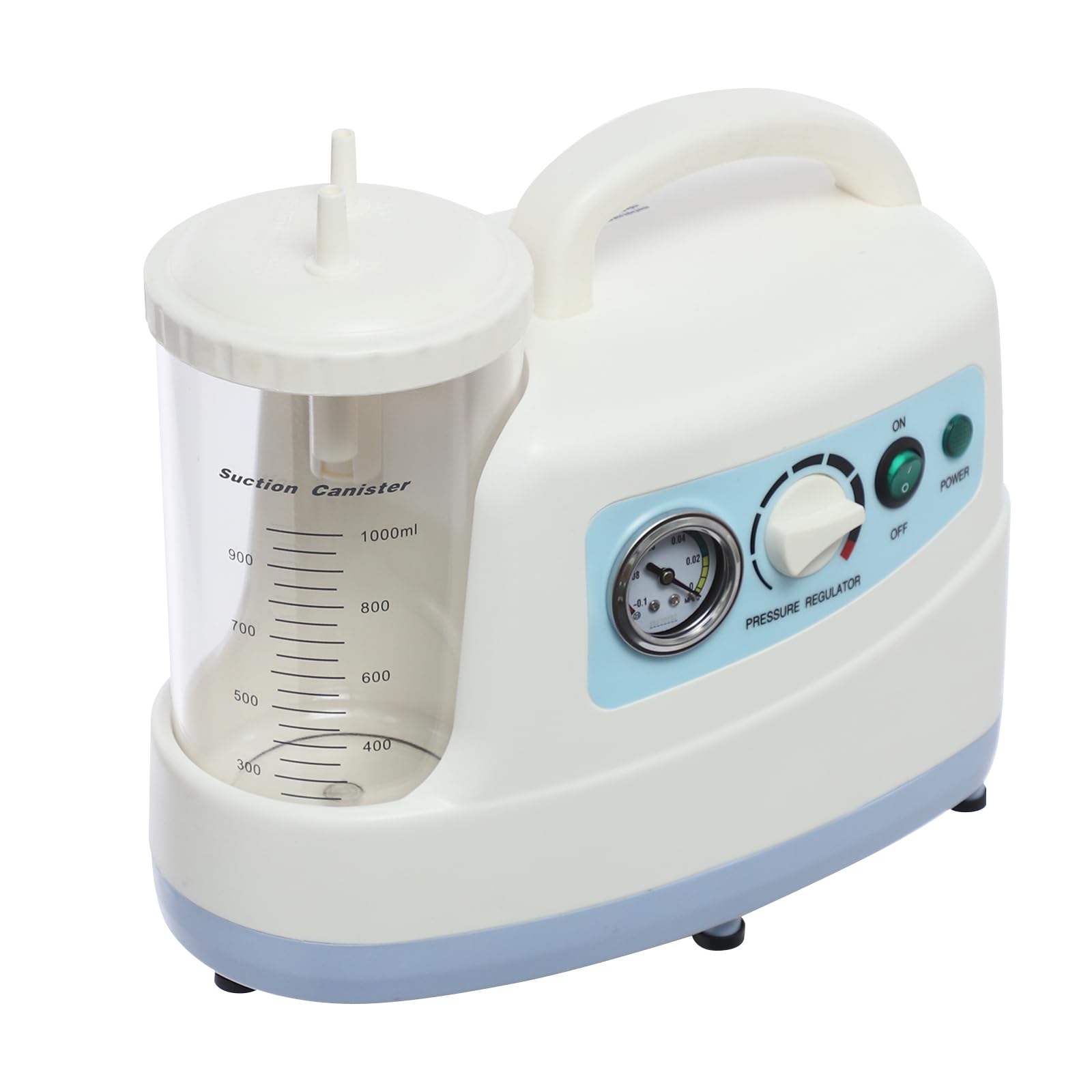 Pompa di aspirazione a secrezione elettrica, aspiratore per espettorato, aspiratore chirurgico, aspiratore nasale, 1000 ml, Phlegm Sucker per uso domestico, aspiratore portatile per anziani e neonati