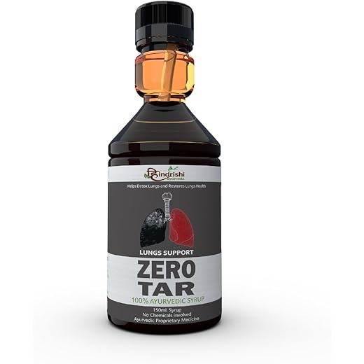 Hindrishi Tar Detox Syrup - Lung Cleanse - 150ml