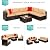 Best Choice Products 7-Piece Modular Outdoor Sectional Wicker Patio Conversation Set w/ 2 Pillows, Coffee Table, Cover Included - Brown/Tan