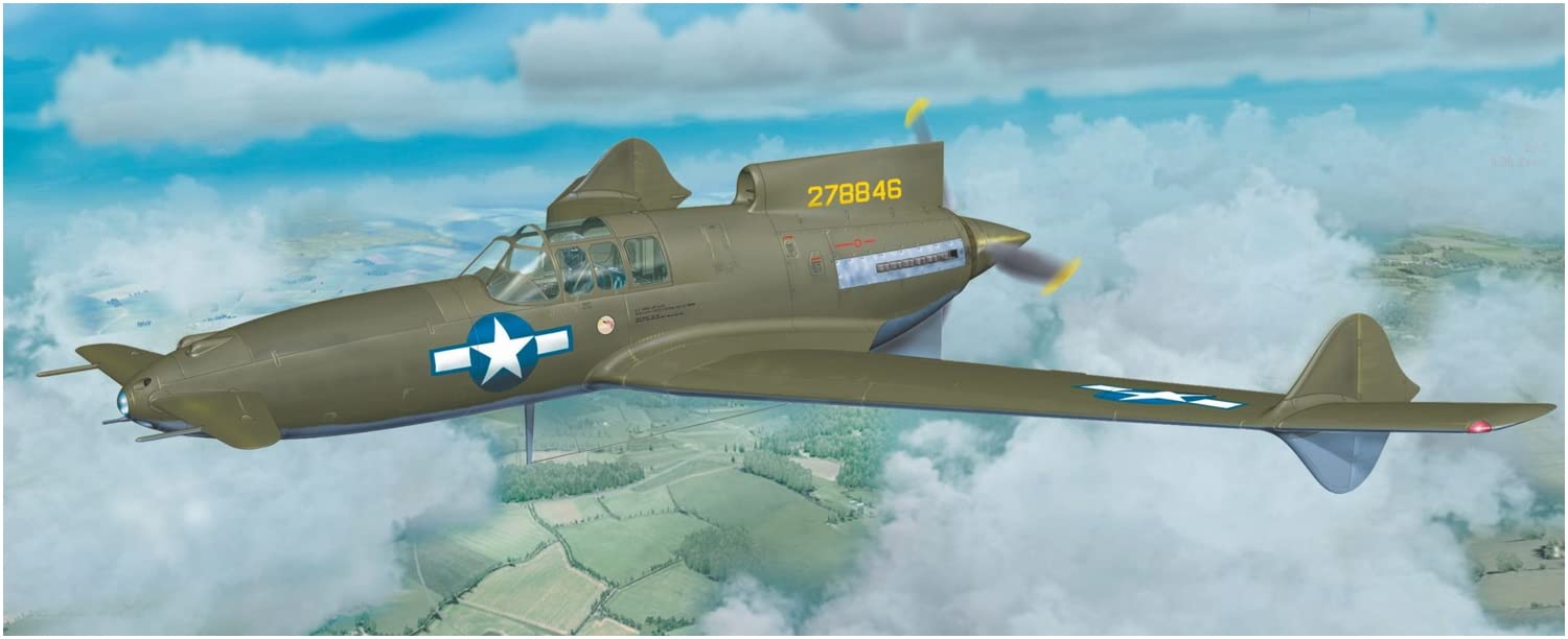 Amazon | モデルズビット 1/48 アメリカ陸軍 カーチスXP-55