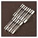 ANNWVRZM 100PCS 5 x 20mm Fast Quick Blow Glass Tube Fuse Assortment Kit 5 * 20 Quick Blow Glass Tube Fuse Classification Tool