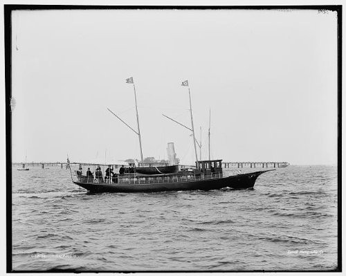 HistoricalFindingsPhoto: Navarch,steam Yachts,Boats,Ships,Water Vessels,Travel,Detroit Publishing Co,1880