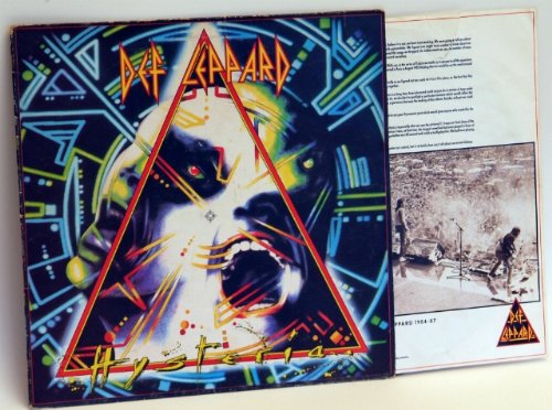 DEF LEPPARD hysteria. First UK pressing on Phonogram 1987