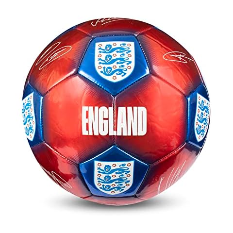 England FA Size 5 Metallic Signature football Cover