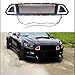 ABS Front Mittelgrill Racing Grill Front Stoßstangengrill Für Ford Mustang 2015 2016 2017, Mit LED-Leuchten
