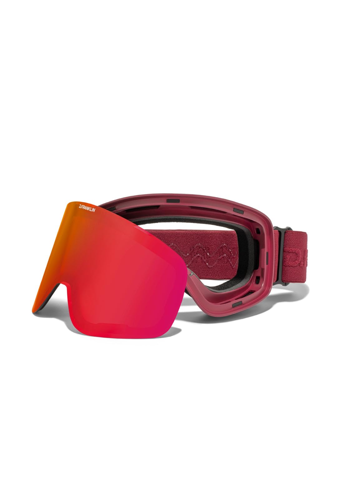 D.Franklin Sonnenbrillen - Unisex - Schneebrille mit polarisierten Gläsern und UV- Schutz - Modell - Rechteckig - Für Männer und Frauen - Sunglasses