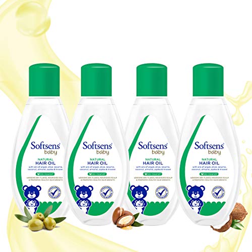 Softsens Baby, Natural Hair Oil, Enriched With Natur Softsens Baby, Natural Hair Oil, Enriched With Natur