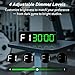 Acedeck Portable Gym Timer Clock: Fitness Digital Clock with Strong Magnet - Remote Control for Fitness Enthusiasts - Powerful Battery for Home Gym Garage Boxing Green