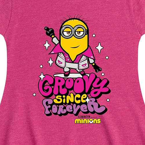 Despicable Me Minions - Groovy Since Forever - Toddler & Youth Girls Fit & Flare Dress2