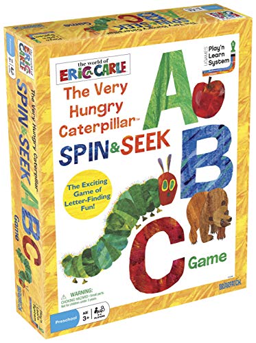 Briarpatch The World of Eric Carle The Very Hungry Caterpillar Spin & Seek ABC Game #1