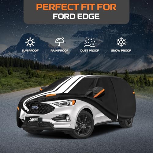 Image of Kayme Heavy Duty Car Cover for Ford Edge (2006-2025) Waterproof