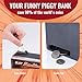 Nostalgia 7inch Slot Machines for Adults Without Battery Power Lucky Sevens Family Destop Gambling Game and Piggy Bank for Parties or Casual Nights