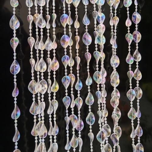 ave split Beaded Curtain Doorways Star Acrylic Hanging Door Beads...