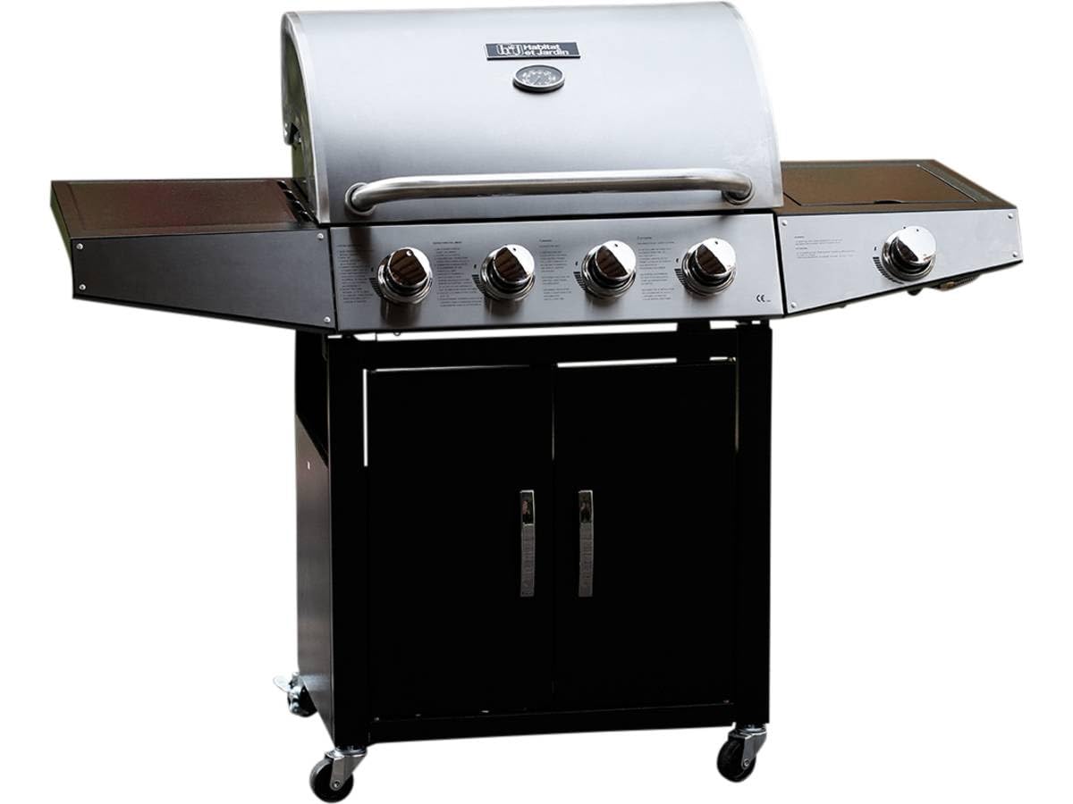 Barbacoa a gazParty 5-​5 quemadores (1 lateral) - 15.2 kW