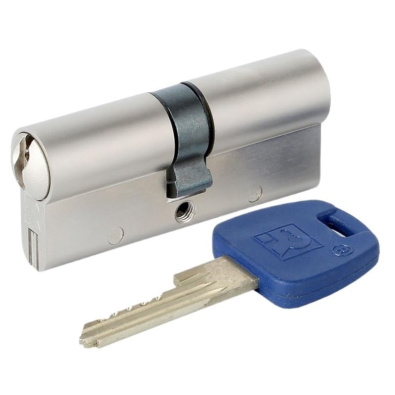 CHENJIAHAO SchließZylinder Standard Universal 60 65 70 80 85 90 95MM Kupferschlosskernzylinder Sicherheitstür-/Innenschlossgalle Zylinderschloss(90(30-60MM))