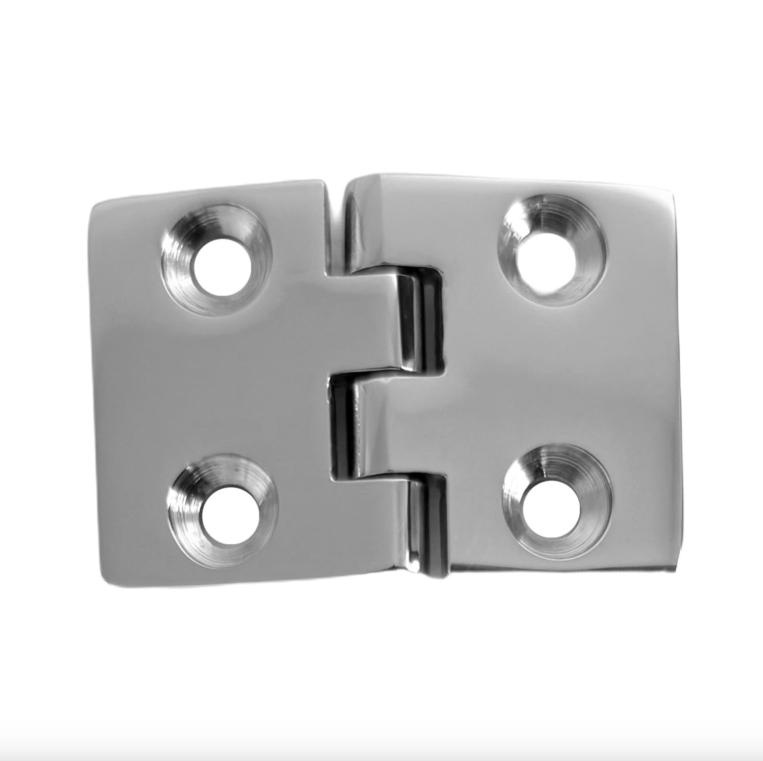 HS0084 Marine Square Hinge Stainless Steel Stainless Steel Hinges V4A AISI 316 Opening Angle Bottom - Image 2