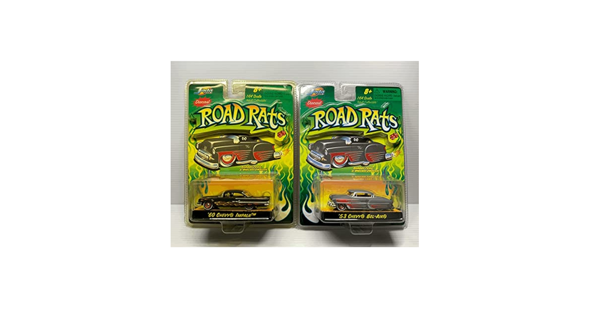 Amazon.co.jp: Jada Toys ROAD RATS '60 インパラ + '53