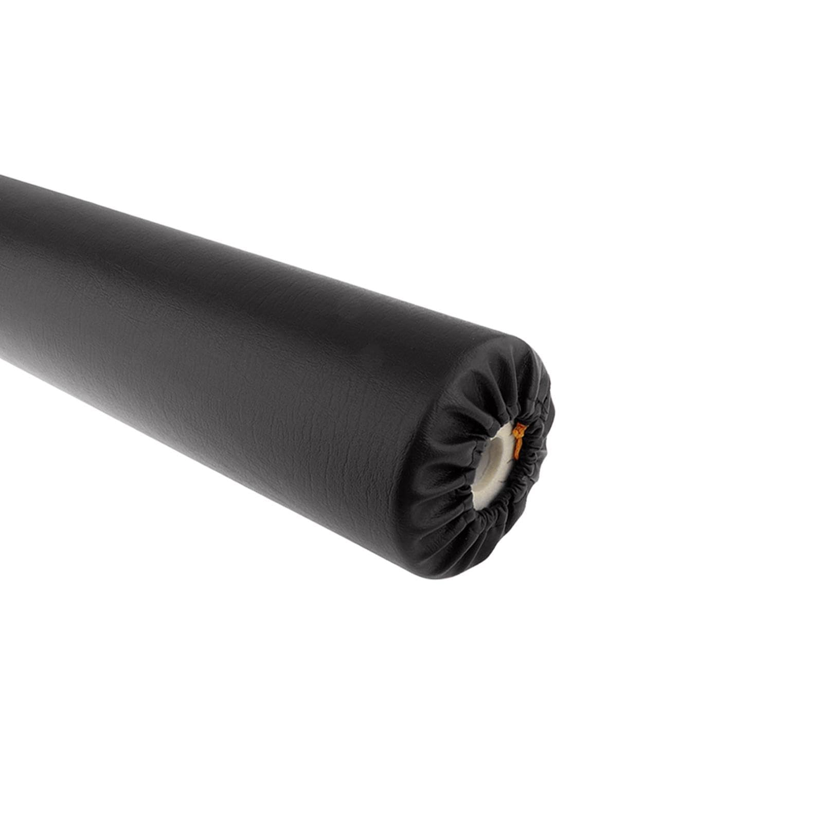 Rouleau de Massage Plantaire En Mousse, Support En Mousse, Diamètre 1,5 Pouce, Longueur 50 Cm, Manchon En éponge Douce pour Appareil de Fitness à, Noir