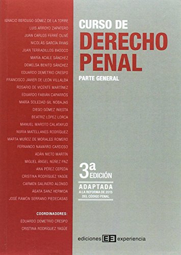 CURSO DE DERECHO PENAL: Parte General, 3ª edición