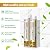 NADAMOO Epoxy Grout Bright Porcelain White, Dual Tubes Waterproof Tile Grout 19oz 400ml, Restore Tile Grout Line for Shower Bathroom Wet Room Kitchen, Caulk Gun NOT Included