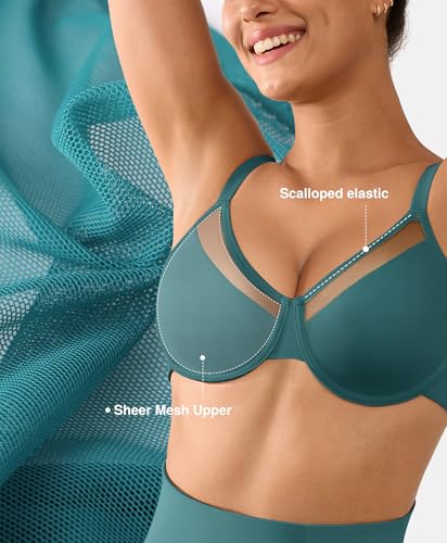 Image of Lover-Beauty Minimizer Bras for Women Full Coverage Unlined Underwire Bras Plus Size Lifting Bra for Heavy Breast