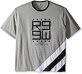 Rocawear Men's Big and Tall Skeeter Short Sleeve Crew
