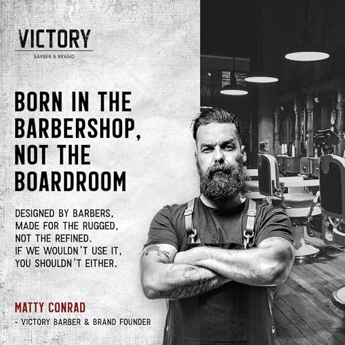 Victory Barber & Brand Beard Oil | End Beardruff with Moisturizing Conditioner for Men | Get Beard Envy | Lightly Scented with Cedar and Lavender | Made in the USA - Image 6