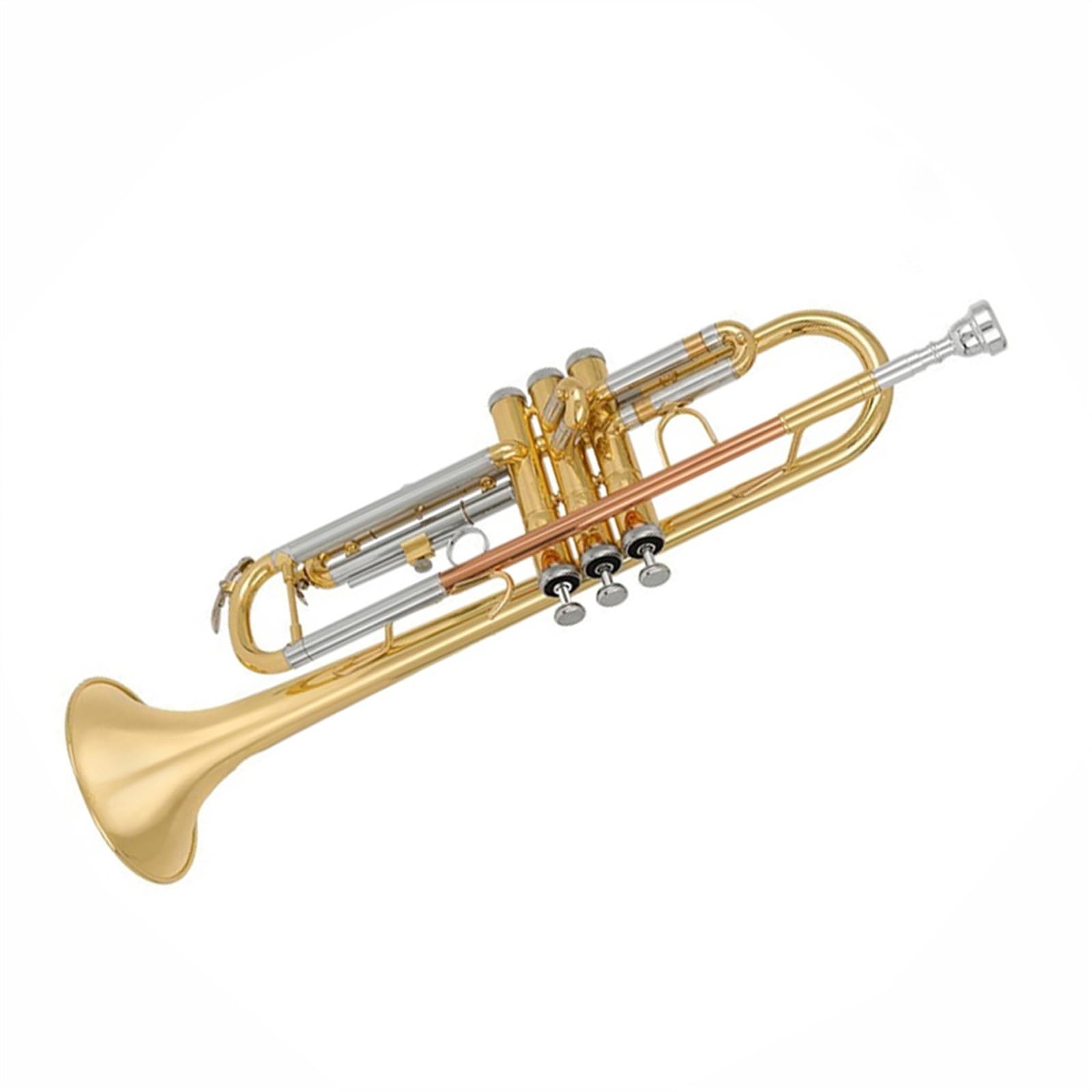 プロフェッショナル Bb スモール トランペット シルバー ゴールデン