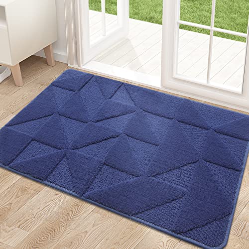 Homaxy Door Mats Indoor, 90 X 150 cm, Machine Washable Inside Door Mat, Dirt Trapper Soft Doormats