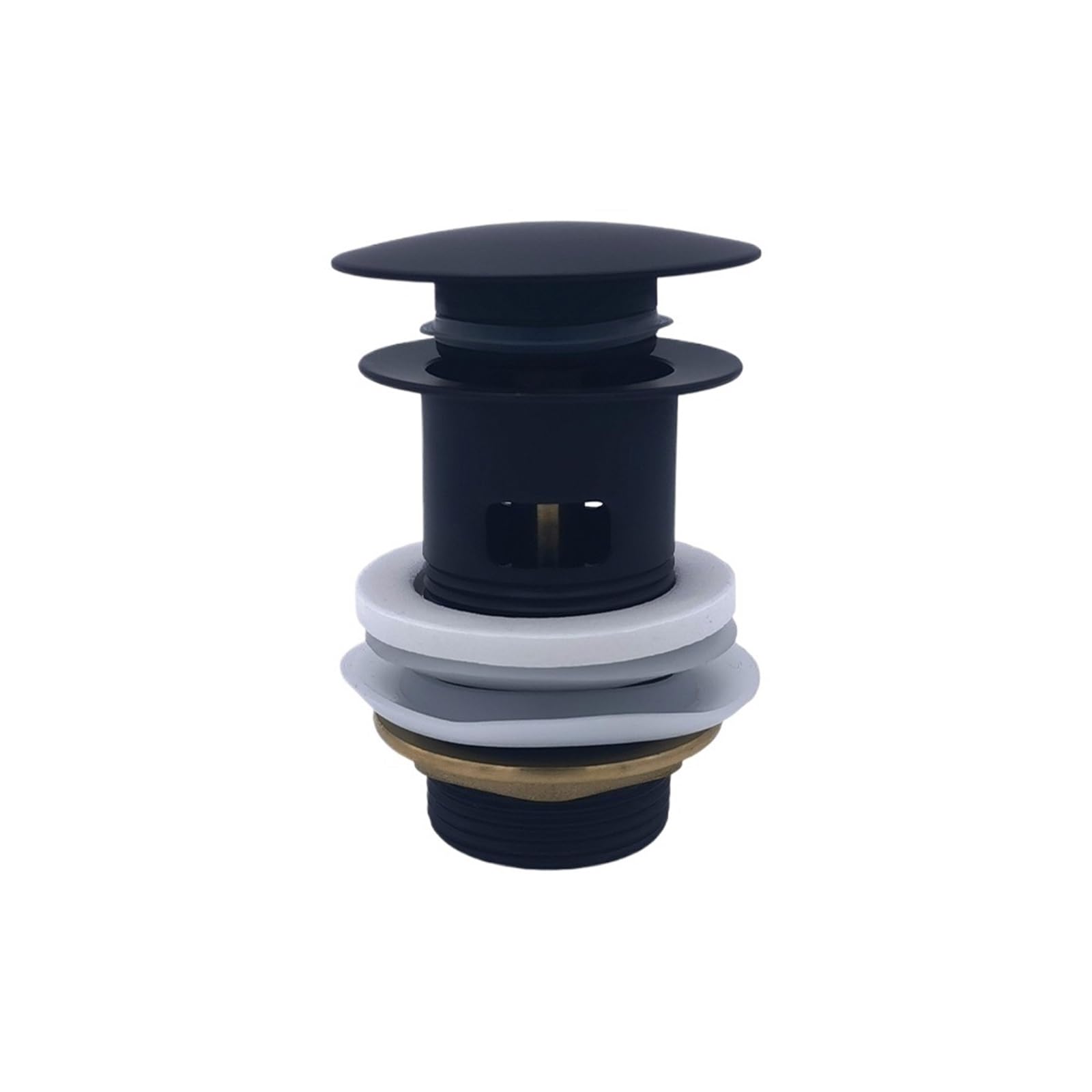 2pcs Bathroom Basin Sink Pop Up Drain Waste Stopper Faucet Accessories for Bathroom(Color3)