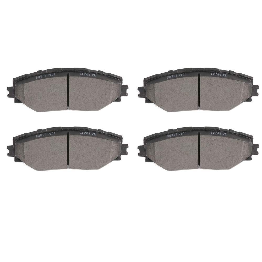 cciyu Ceramic Front Brake Pad Set Fit For 09-10 For Pontiac Vibe,For Scion iM,tC,17-18 For Toyota Corolla iM,09-13 For Toyota Matrix,16-18 For Toyota Mirai,06-18 For Toyota For RAV4