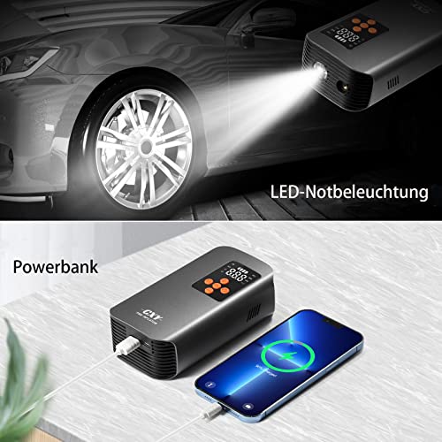 Akku-Kompressor Cxy Elektrische Luftpumpe mit 7500mAh