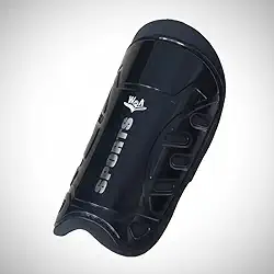 Caneleira de Futebol para Adulto, Preta, Triatleta, Proteção Esportiva Profissional