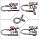 FHzytg Flexibler Schlauch Verlängerung für Dyson V15 V12 V11 V10 V8 V7 SV10 Serie Staubsauger, Ersatzteile Zubehör verlängerungsschlauch für Dyson SV10 SV11 SV12 SV14 Schlauchverlängerung