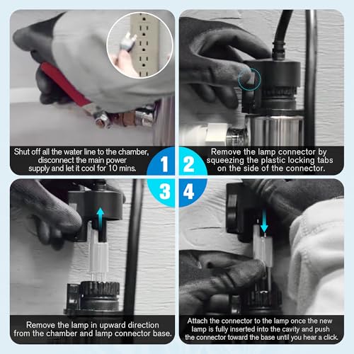 Lámpara UV Compatible con VIQUA VH410 y S410RL-HO miniatura 6