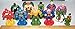 DC Superheroes Batman Superman Justice League Figure Set Toy of 12 with the Flash, Green Lantern, Krypto, the Joker Etc with Special ToyRing