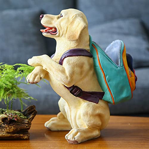 Amazon.co.jp: 犬 置物 ガーデニング 置物 ドッグ 犬グッズ リビング