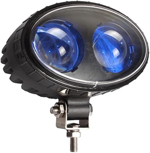 Luz LED de de seguridad para carretilla elevadora en línea recta, luz Cree LED 8W roja para zona de trabajo, luz de peligro, para zona de
