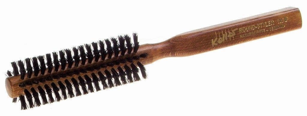 Pro-Line Haarbürste Round-Styler aus heimischem Buchenholz, mit Wildschweinborsten, 15/30 mm
