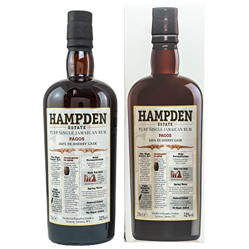 Hampden Pagos Sherry Rum 52% 0,7l in Geschenkverpackung