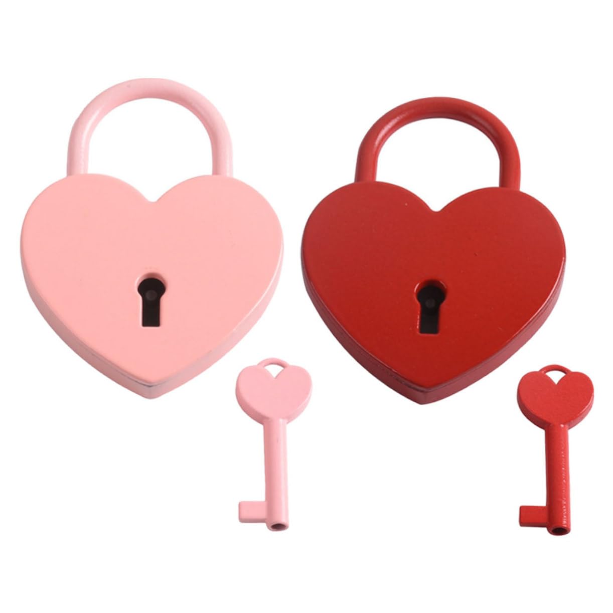 SHINEOFI 6 Set Cuore per Valigia e Sicurezza Bagagli e Viaggio Compatto e Resistente