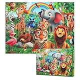 100 Pieces Puzzles for Kids Ages 4-8 Year Old Toddler Animals Jigsaw Puzzle for Ages 4-6 Educational Toys for Children Boys Girls Ages 4-6 6-8